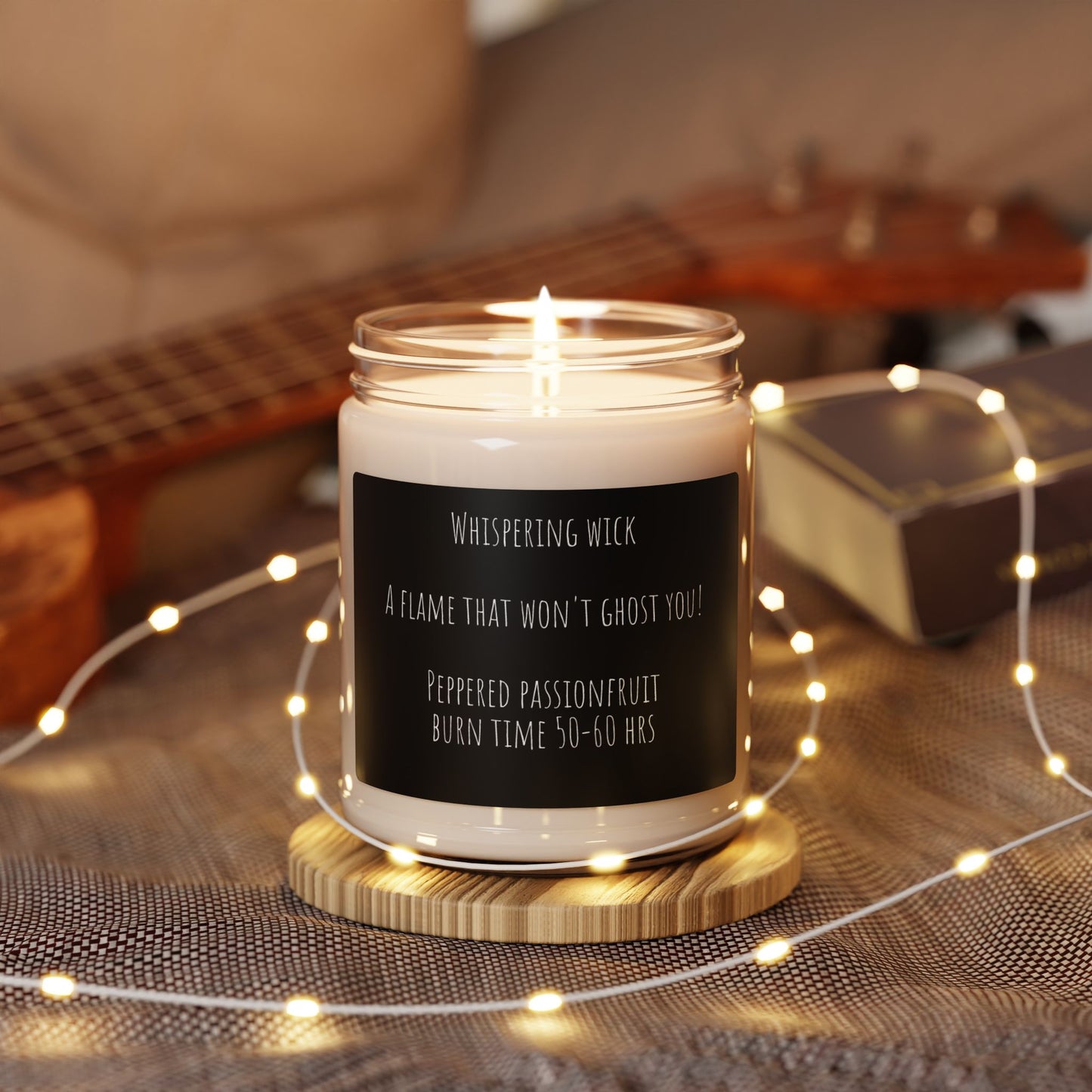 PEPPERED PASSION FRUIT - Scented Soy Candle, 9oz