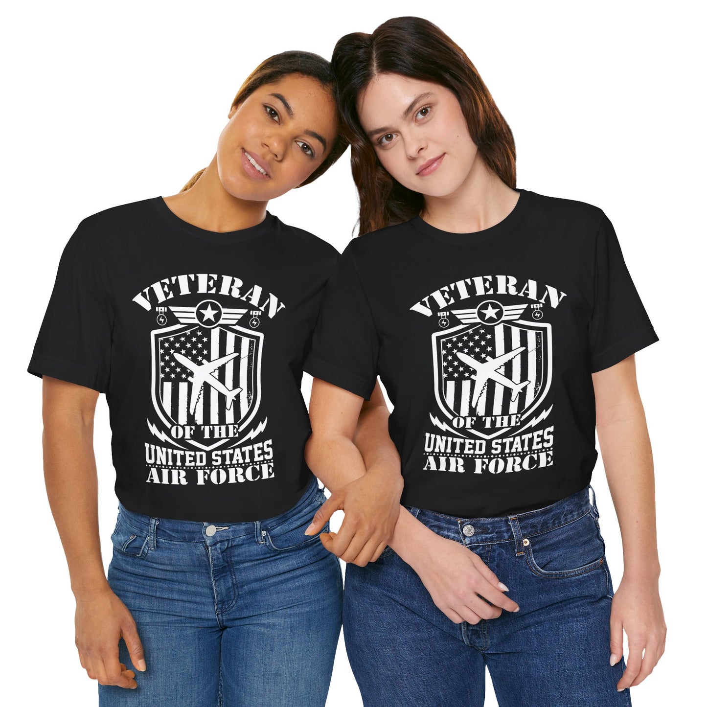 VETERAN AIR FORCE- Unisex Jersey Short Sleeve Tee