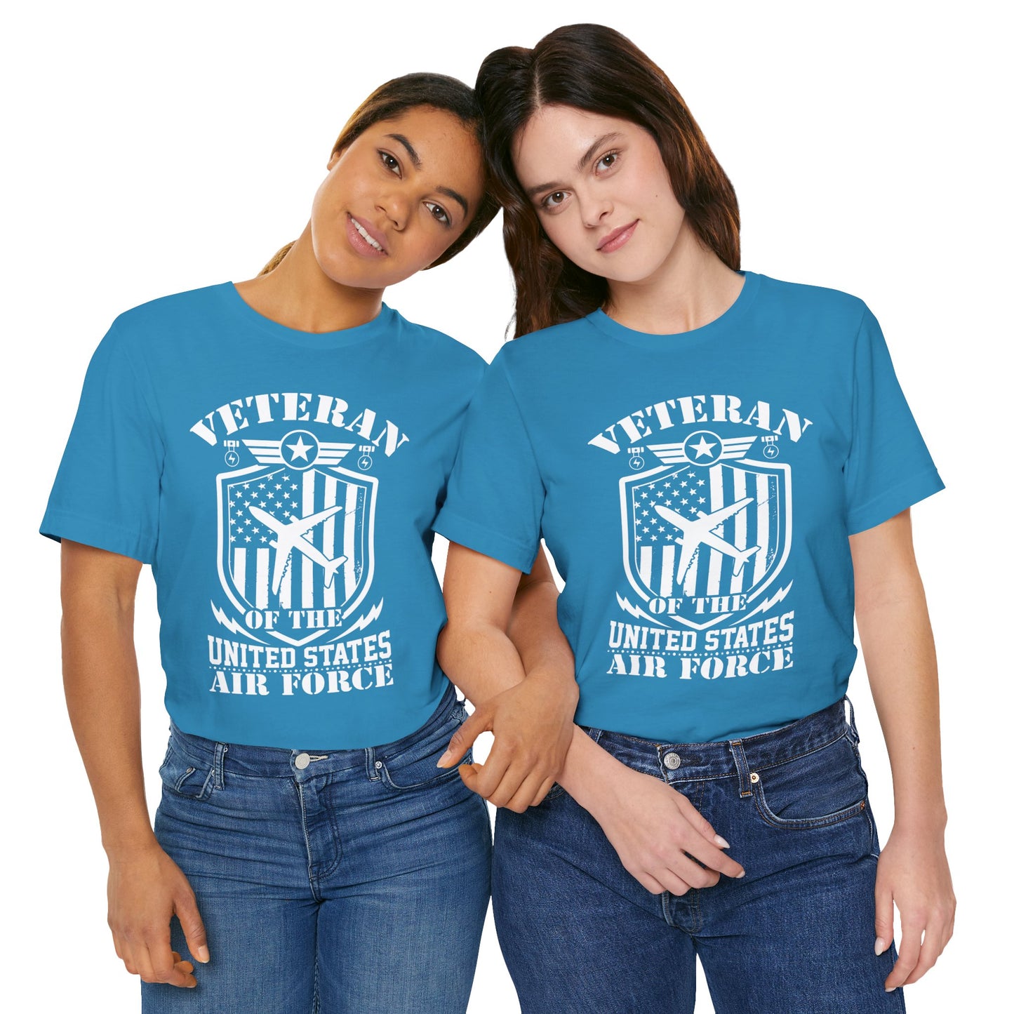 VETERAN AIR FORCE- Unisex Jersey Short Sleeve Tee