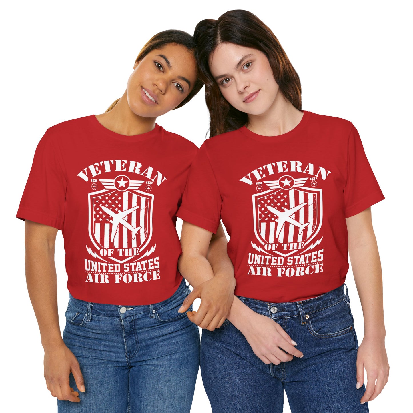 VETERAN AIR FORCE- Unisex Jersey Short Sleeve Tee