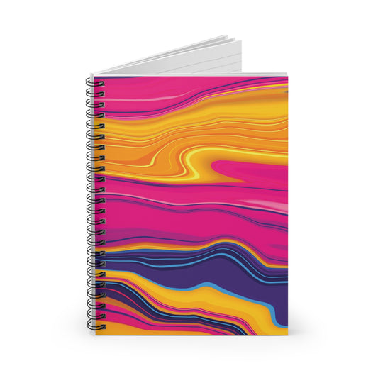 CUSTOM SPIRAL NOTEBOOK-Ruled Line