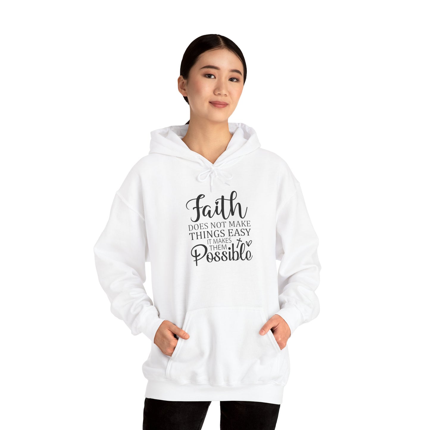 FAITH - Unisex Heavy Blend™ Hooded Sweatshirt