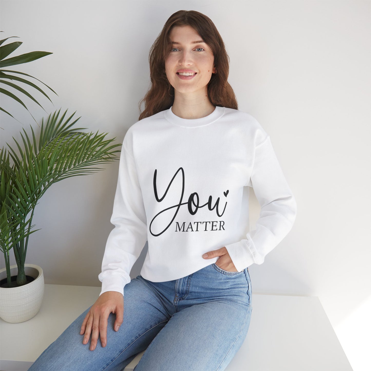 YOU MATTER - Unisex Heavy Blend™ Crewneck Sweatshirt