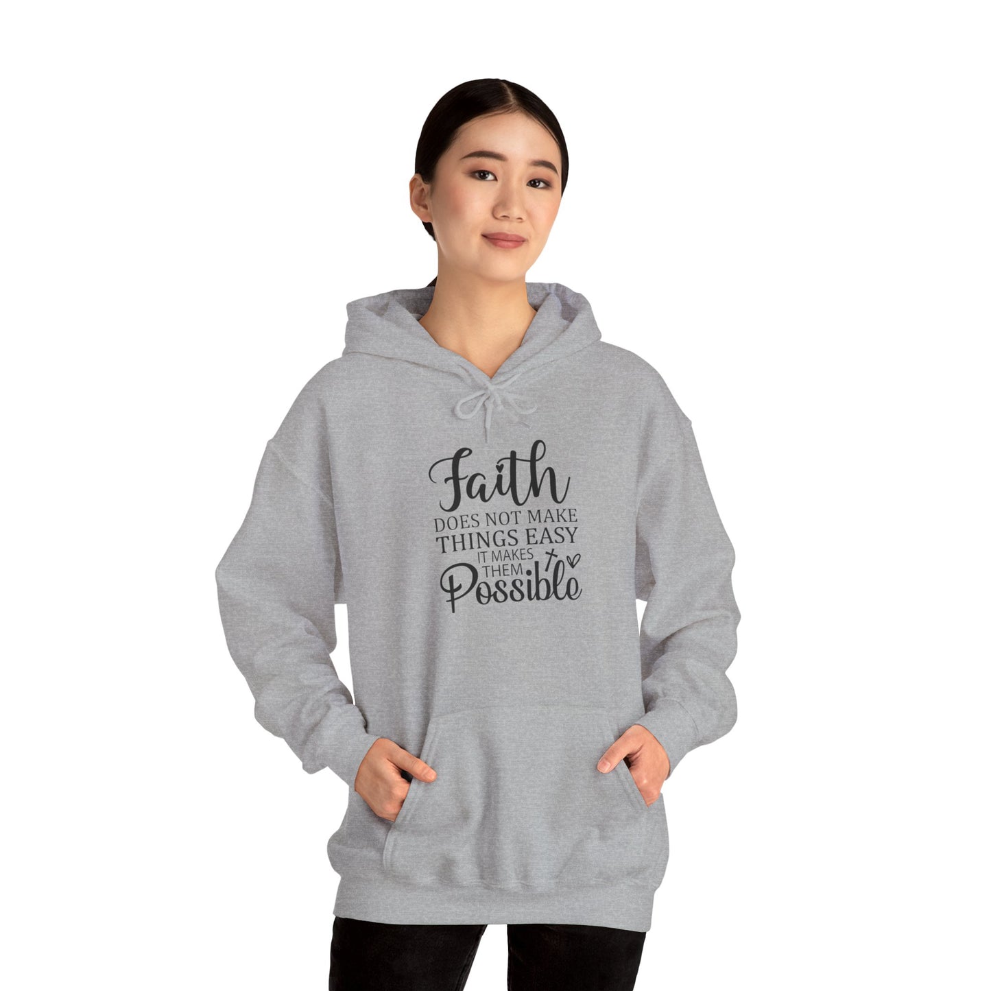 FAITH - Unisex Heavy Blend™ Hooded Sweatshirt