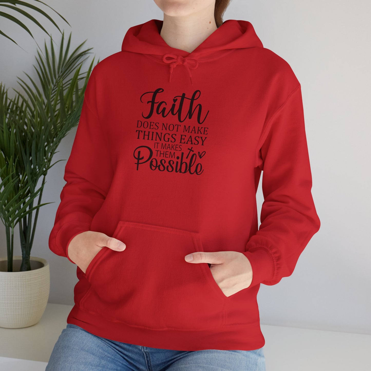 FAITH - Unisex Heavy Blend™ Hooded Sweatshirt