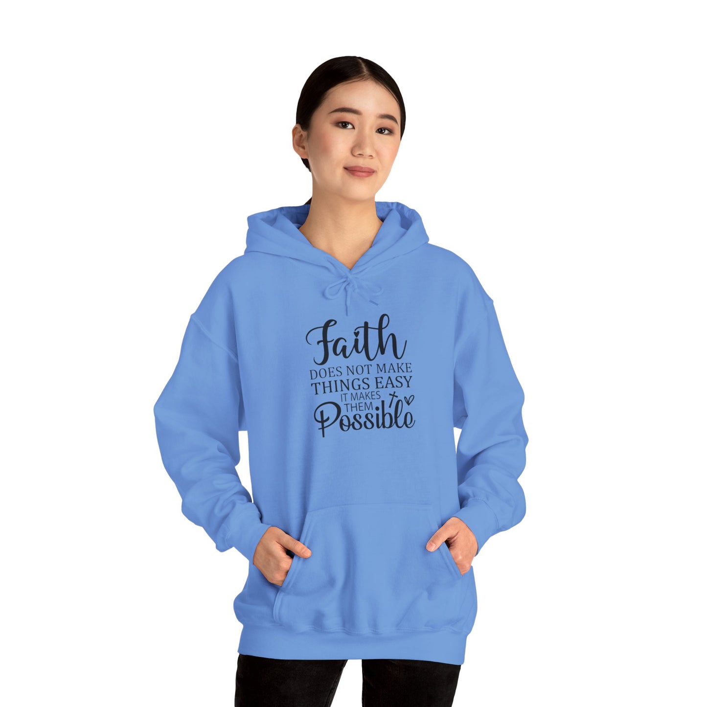 FAITH - Unisex Heavy Blend™ Hooded Sweatshirt