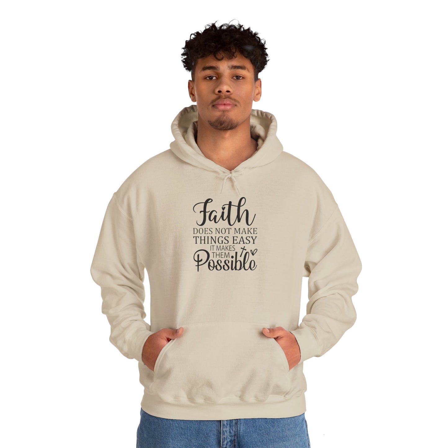 FAITH - Unisex Heavy Blend™ Hooded Sweatshirt