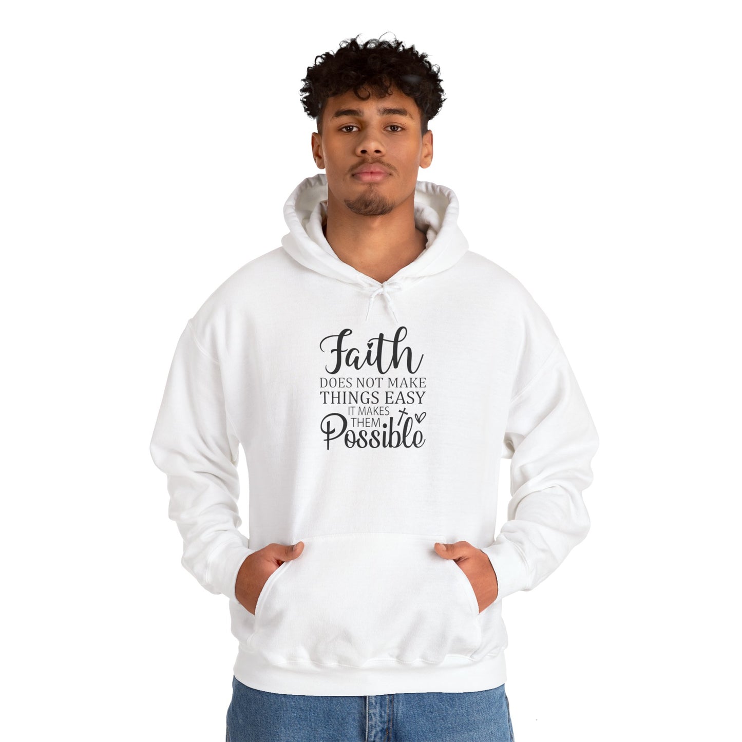 FAITH - Unisex Heavy Blend™ Hooded Sweatshirt