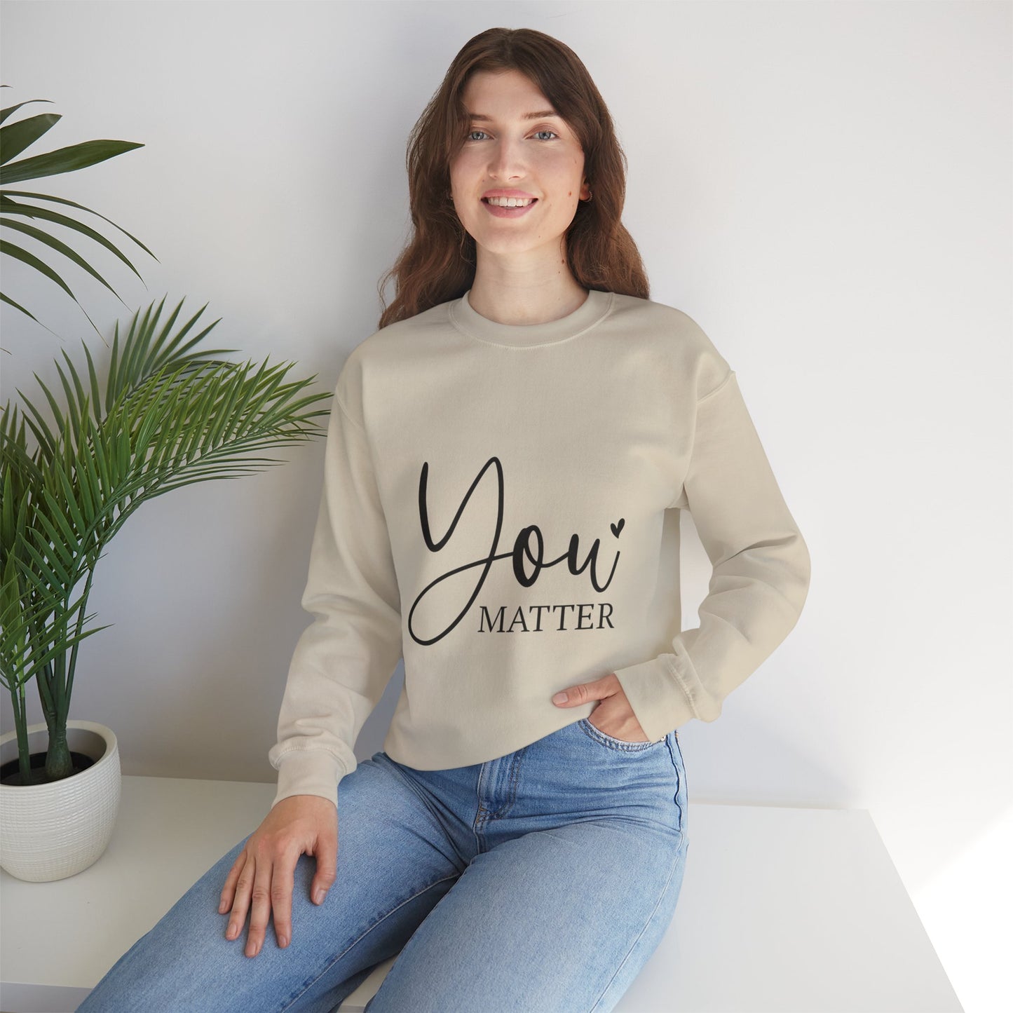 YOU MATTER - Unisex Heavy Blend™ Crewneck Sweatshirt