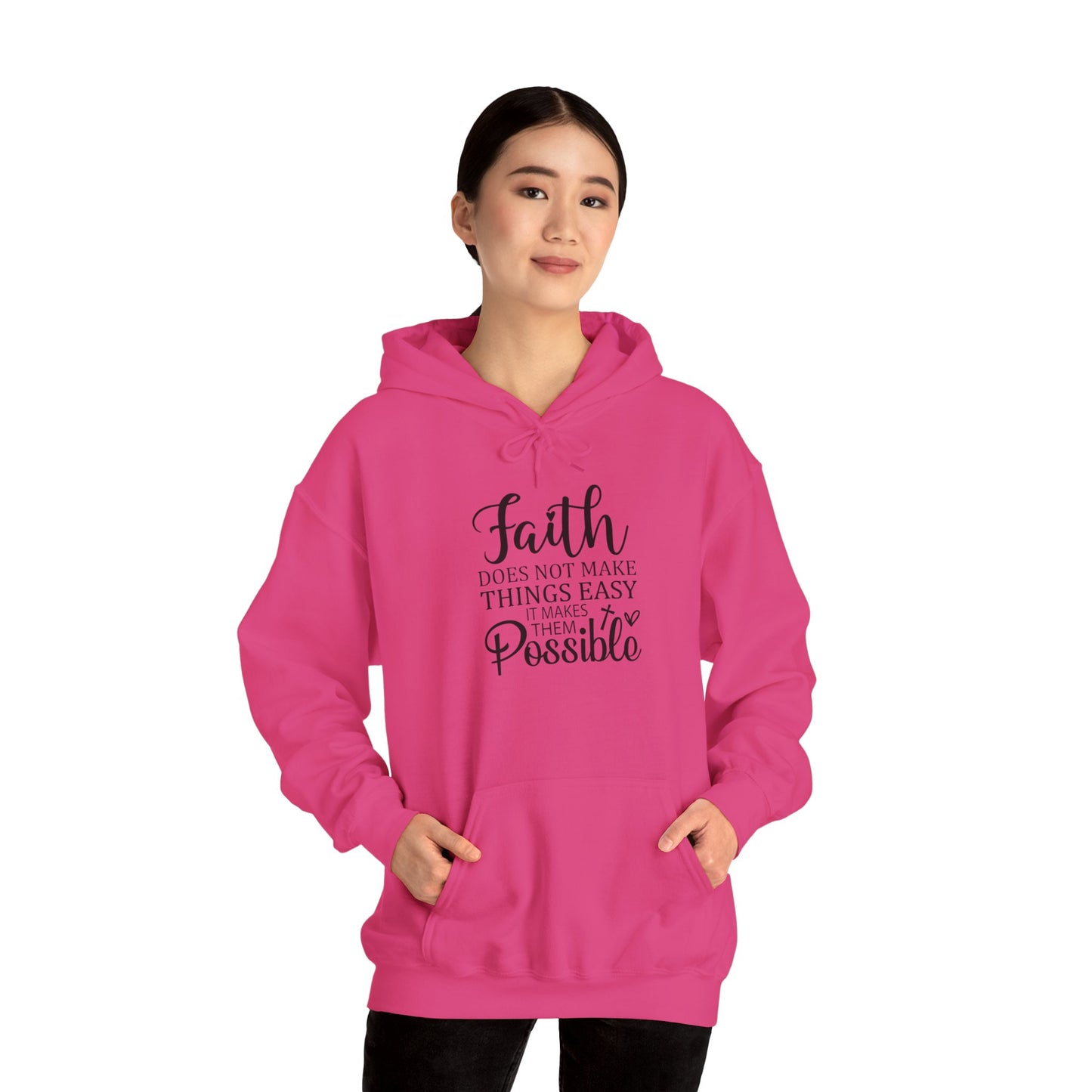 FAITH - Unisex Heavy Blend™ Hooded Sweatshirt