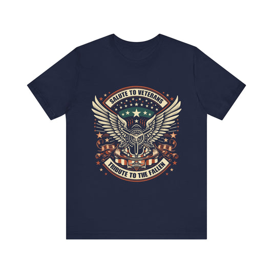 SALUTE TO VETERANS - Unisex Jersey Short Sleeve Tee