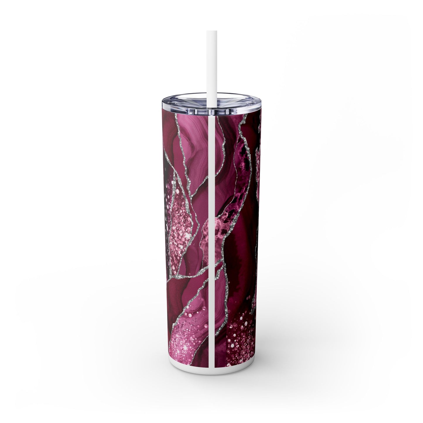 FAITH - Skinny Tumbler with Straw, 20oz