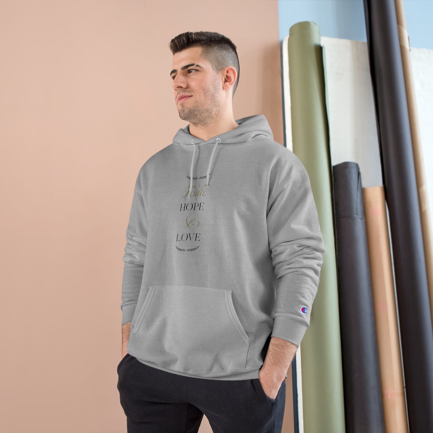 FAITH HOPE & LOVE - Champion Hoodie