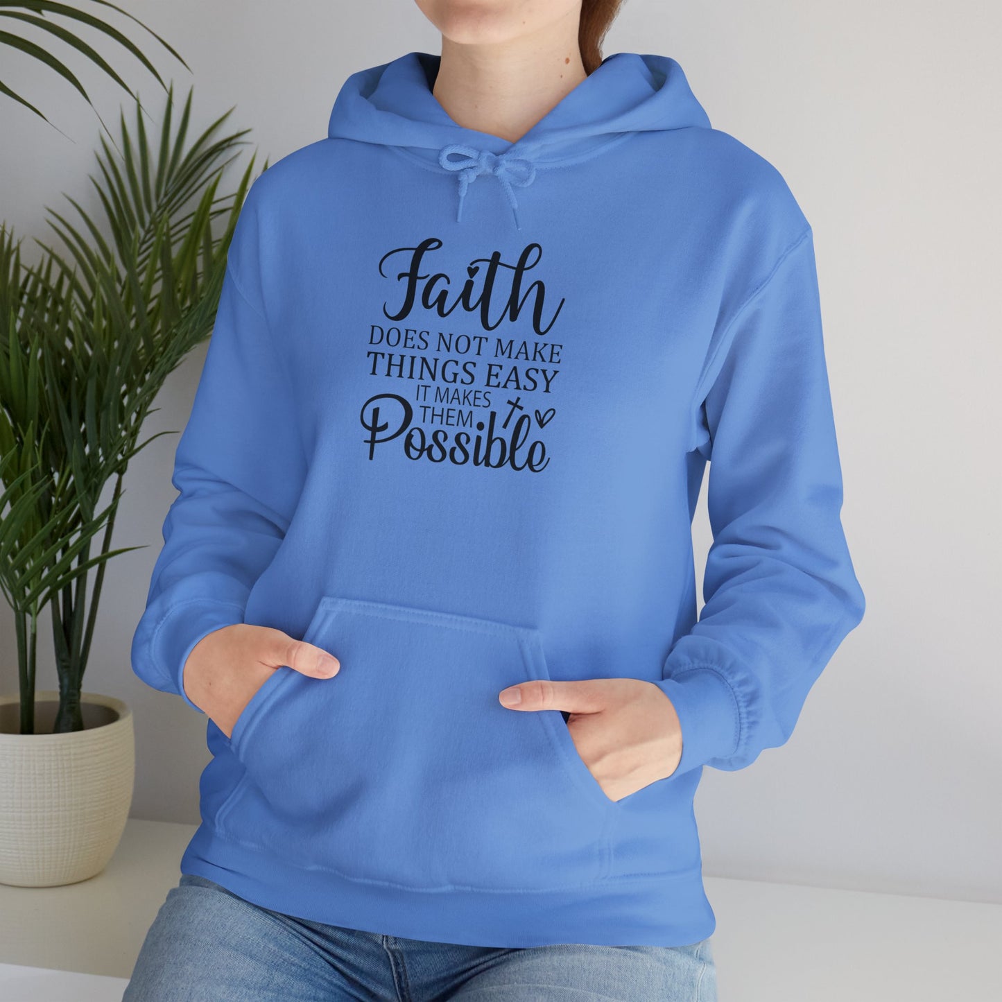 FAITH - Unisex Heavy Blend™ Hooded Sweatshirt