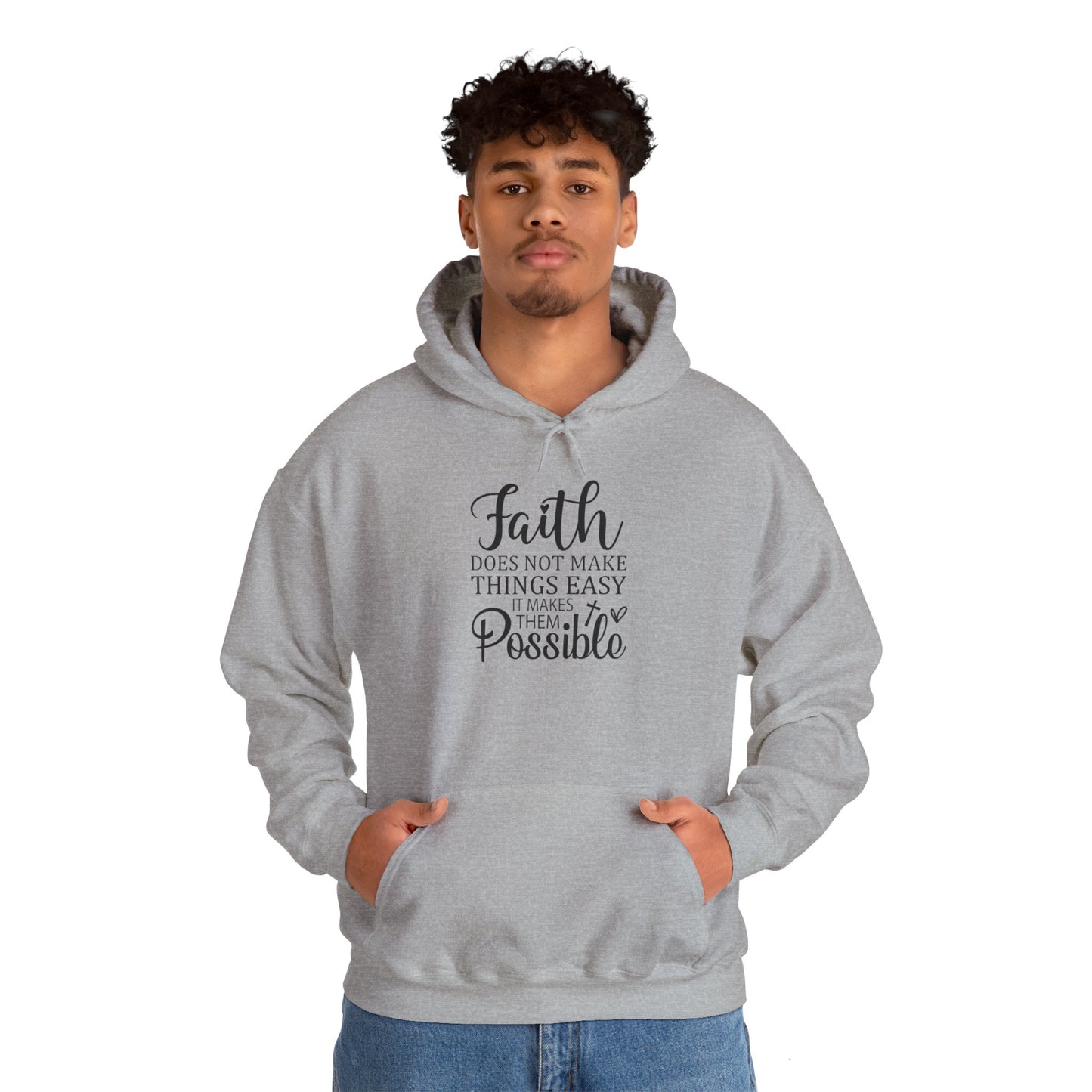 FAITH - Unisex Heavy Blend™ Hooded Sweatshirt