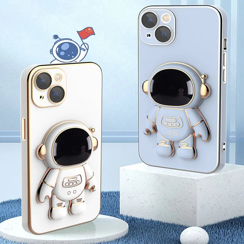 IPHONE - 3D Astronaut Folding Phone Case