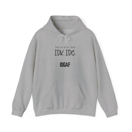 IDC IDAF - Unisex Heavy Blend™ Hooded Sweatshirt