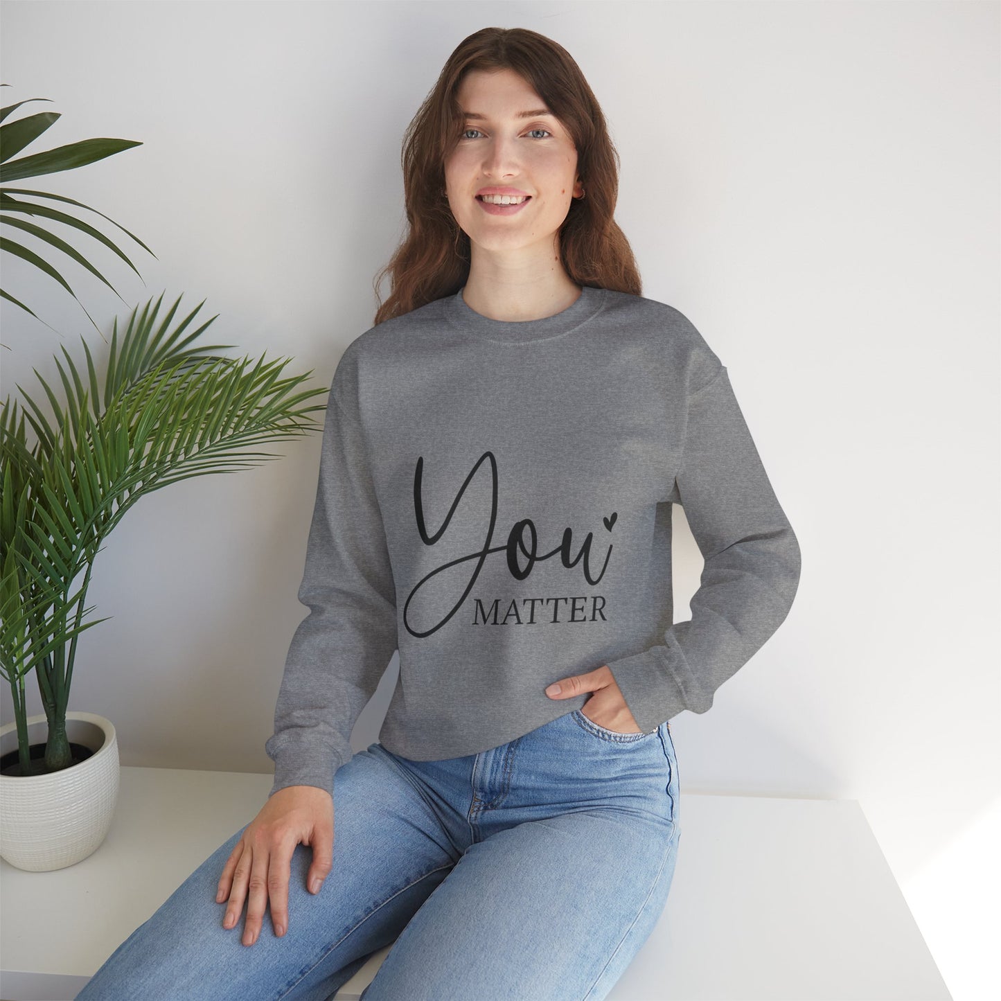 YOU MATTER - Unisex Heavy Blend™ Crewneck Sweatshirt