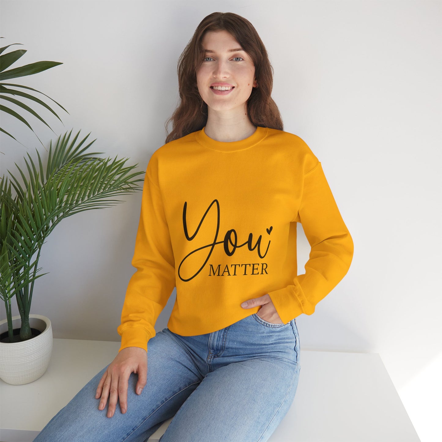 YOU MATTER - Unisex Heavy Blend™ Crewneck Sweatshirt