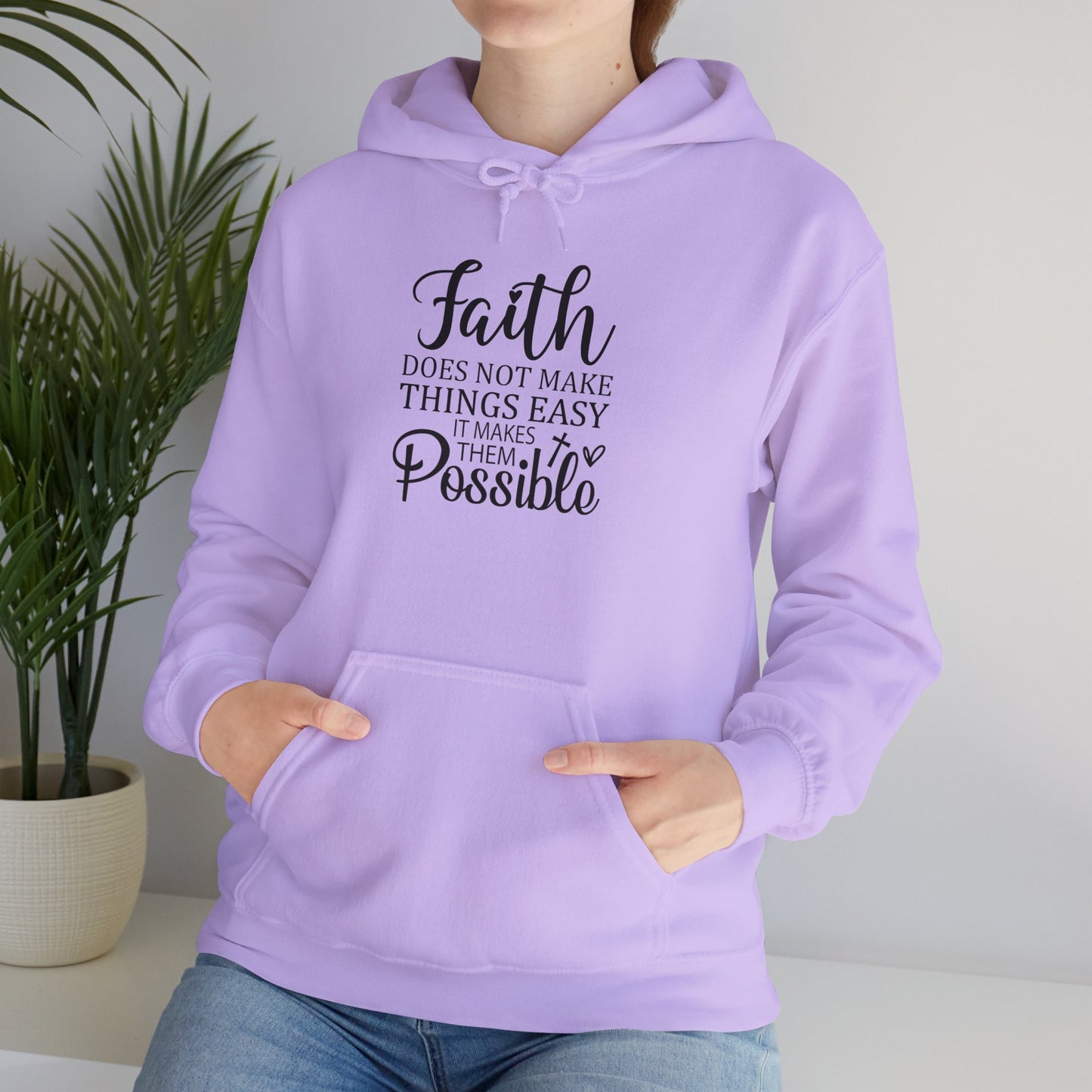 FAITH - Unisex Heavy Blend™ Hooded Sweatshirt