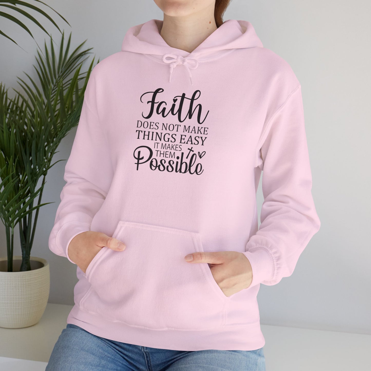 FAITH - Unisex Heavy Blend™ Hooded Sweatshirt