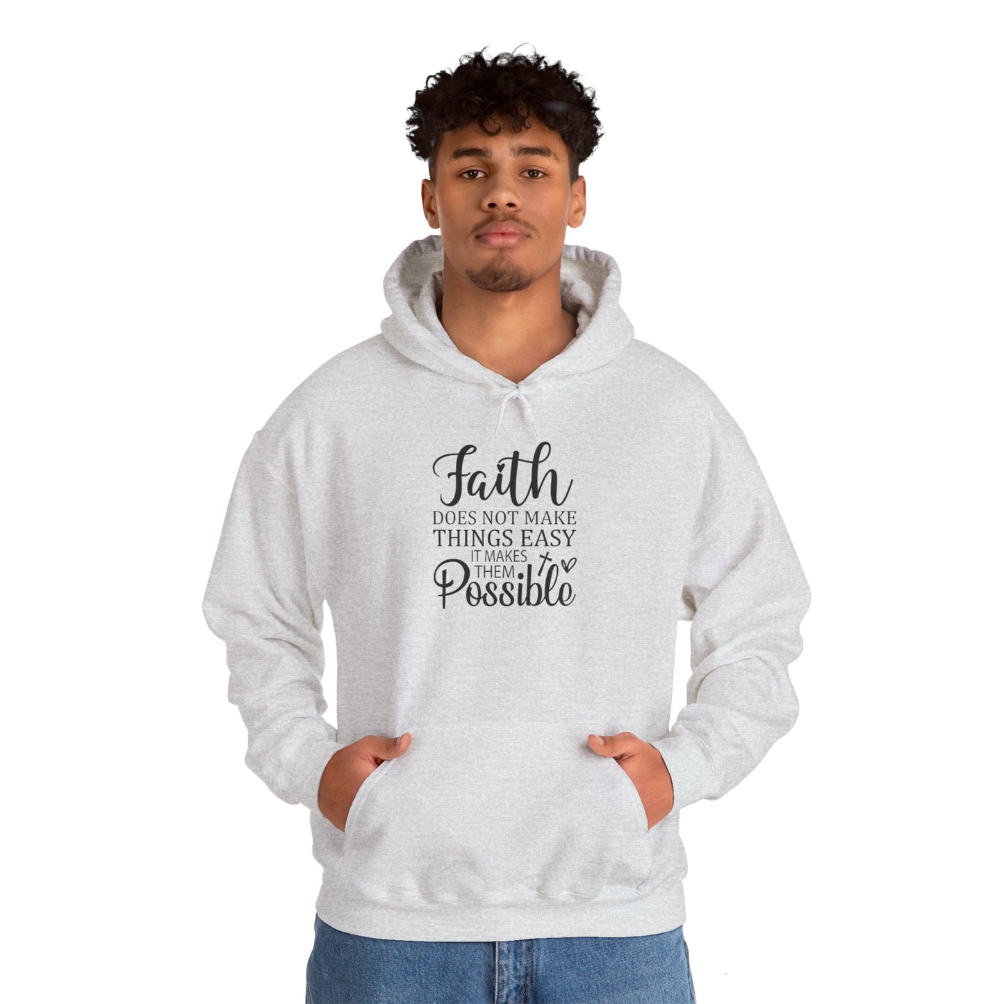 FAITH - Unisex Heavy Blend™ Hooded Sweatshirt