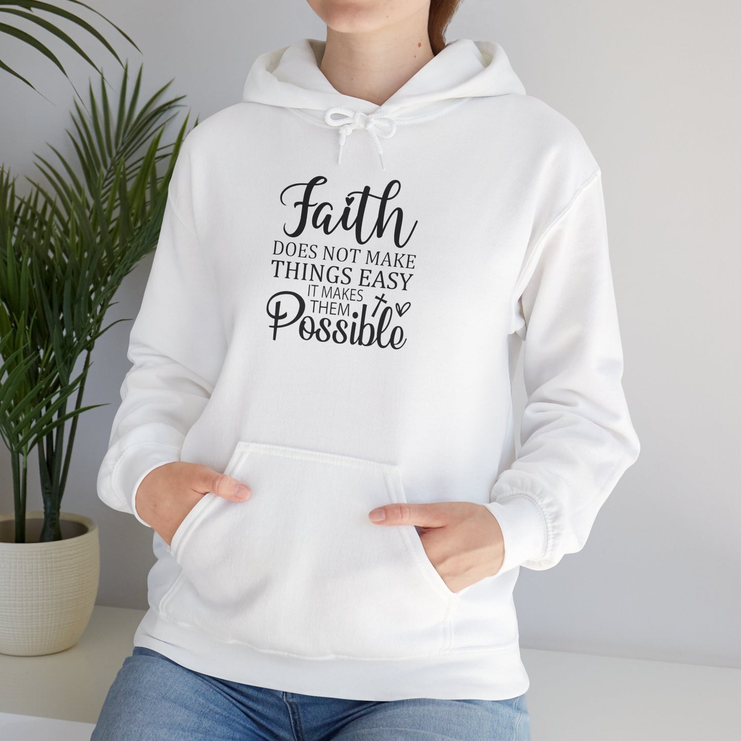 FAITH - Unisex Heavy Blend™ Hooded Sweatshirt