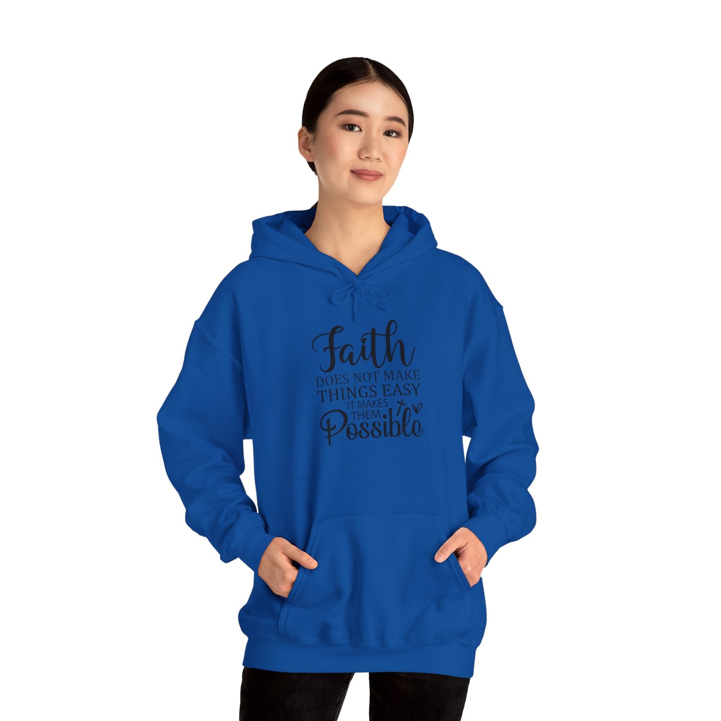 FAITH - Unisex Heavy Blend™ Hooded Sweatshirt