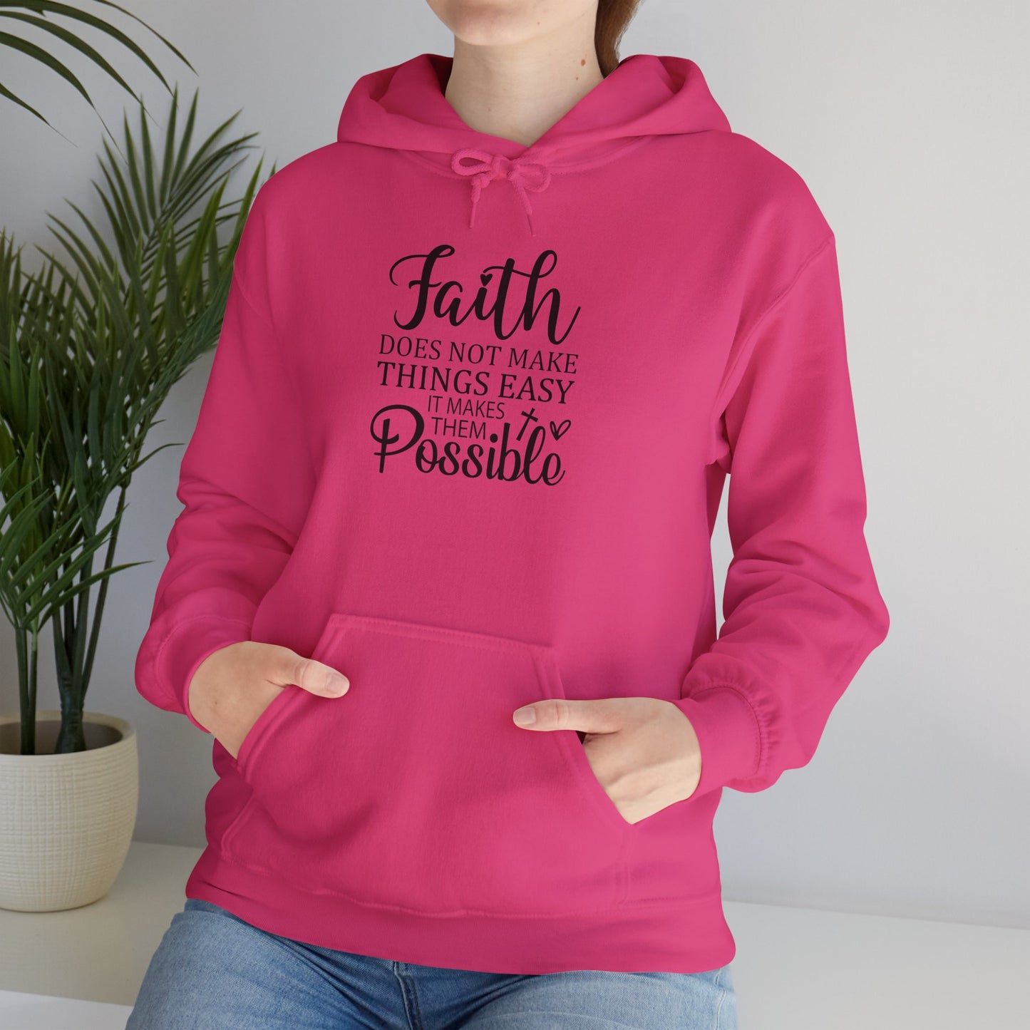 FAITH - Unisex Heavy Blend™ Hooded Sweatshirt