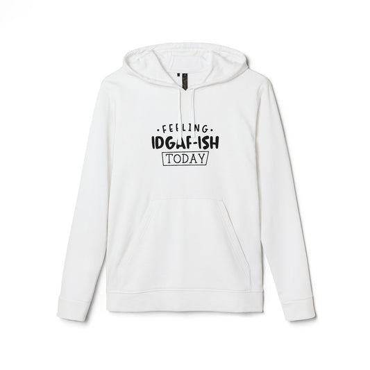 FEELING IDGAF-ISH - Adidas Unisex Fleece Hoodie