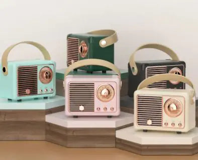 Mini Retro Desk Bluetooth Speaker