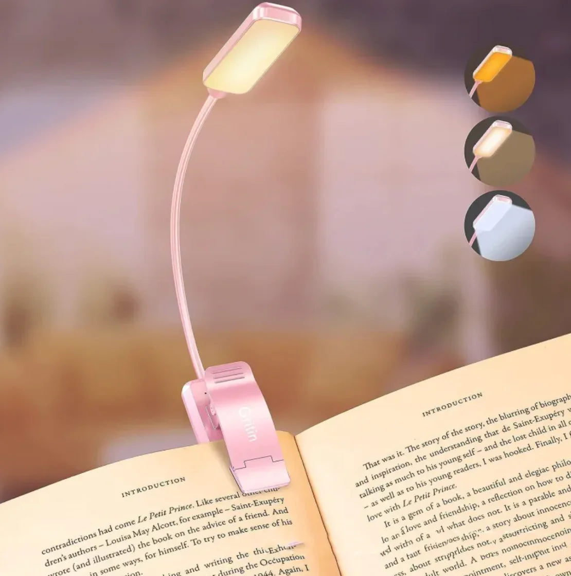 Minimalist LED Rechargeable Book Light