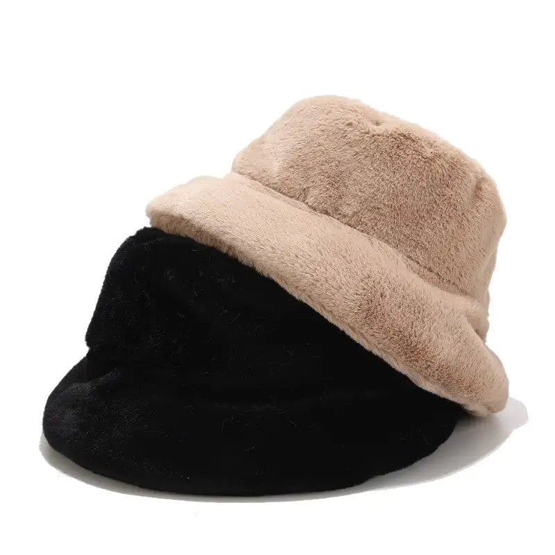 Faux Fur Bucket Hat